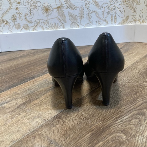 Cole Haan Black Leather Pumps - Picture 4 of 6